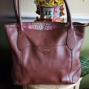 Lodis 2 straps shoulder purse, comes w/key strap.